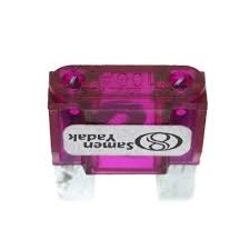 فیوز مرکزی(گاوی) 206 شیشه ای امپر100 LUX (بسته 20 عددی) مورد استفاده برای 206/207/رانا/دنا/پارس و 405 های جدید